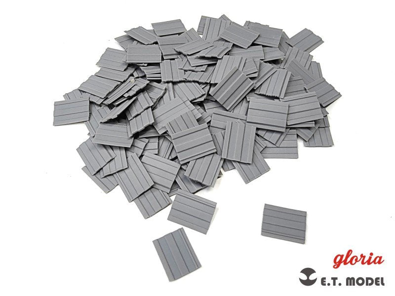 E.T. Model P35-204 WWII Roof Tiles Ludlow Type 1/35 ( dachówki ) – immagine 2