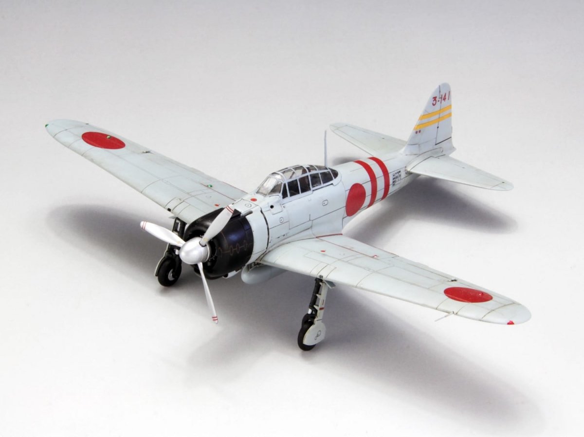 Fine Molds FP34 IJN Carrier Fighter &amp;quot;Zero&amp;quot; A6M1 &amp;amp; A6M2a (Model 11) 1/72 – zdjęcie 4