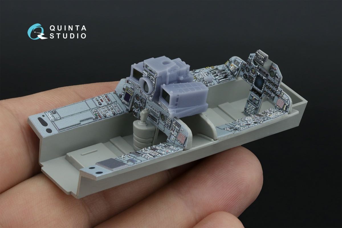 Quinta Studio QD+48519 Tornado ECR 3D-Printed coloured Interior on decal paper (Italeri) (with 3D-printed resin parts) 1/48 – immagine 12