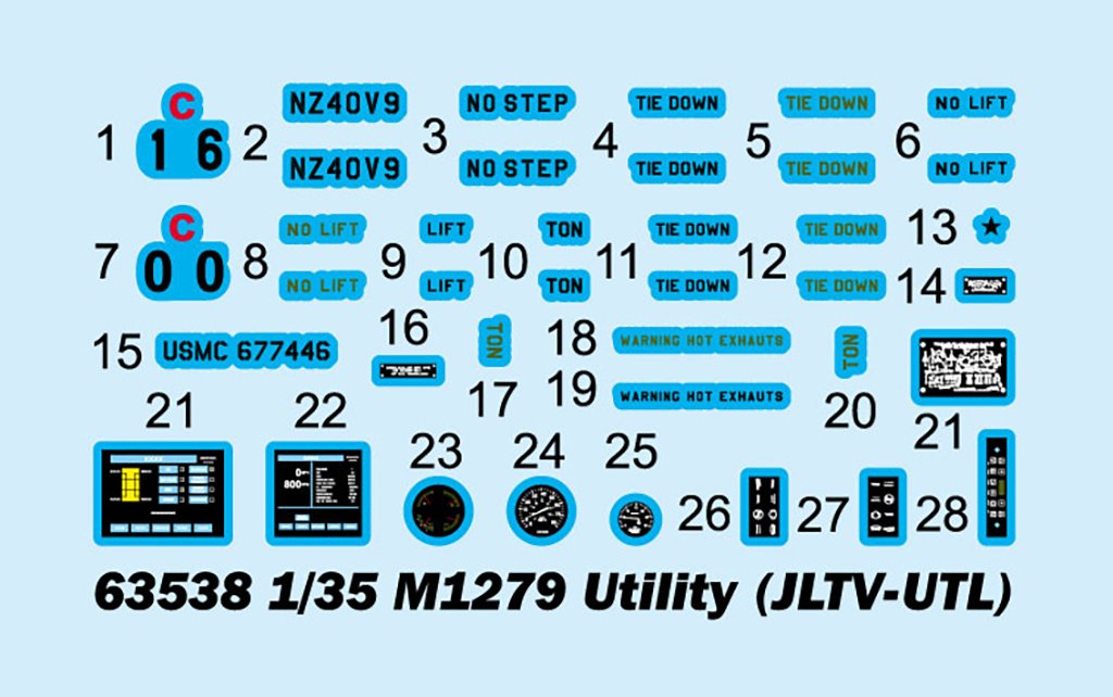 I Love Kit 63538 M1279 Utility (JLTV-UTL) 1/35 – imagen 11
