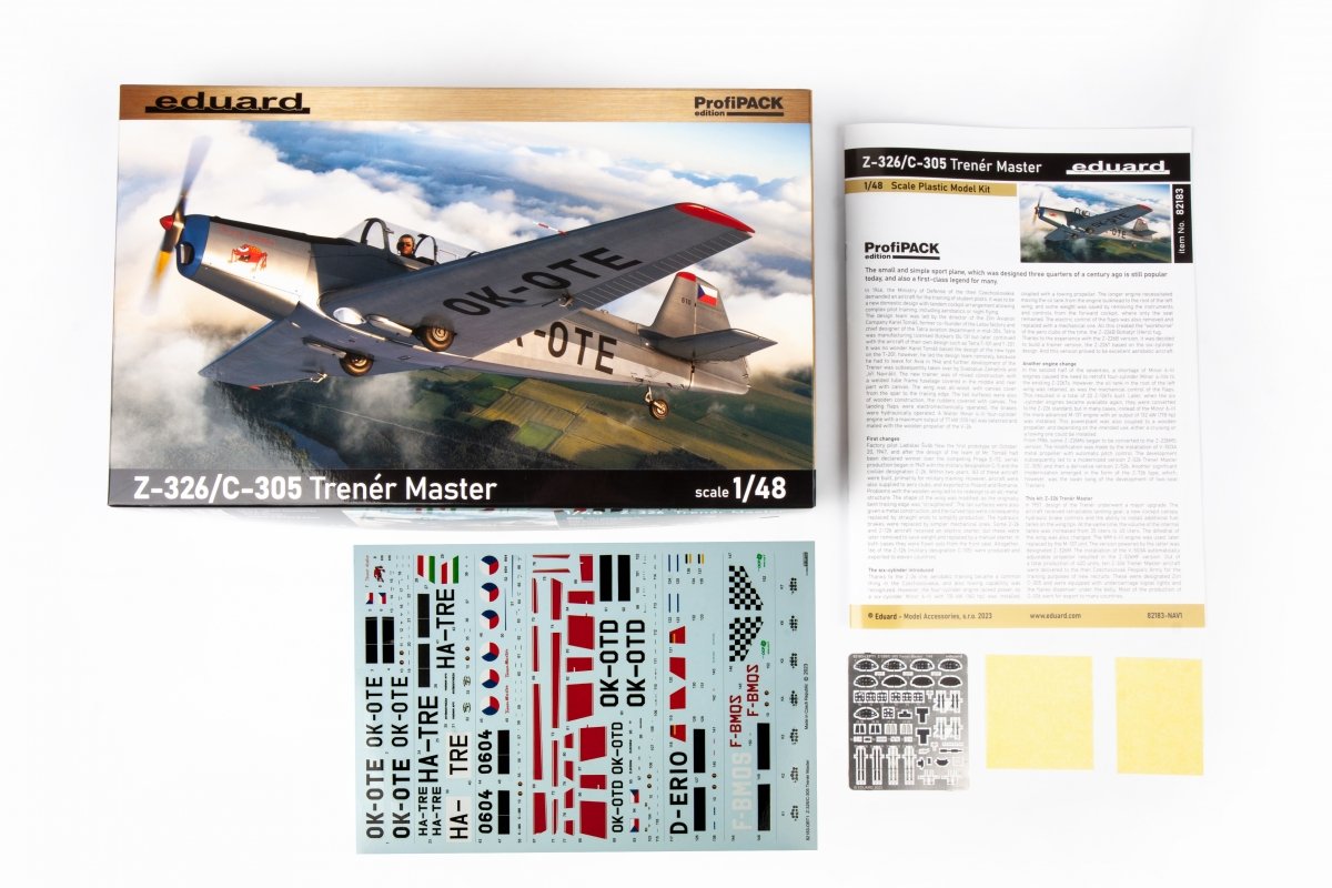 Eduard 82183 Z-326/ C-305 Trenér Master 1/48 – immagine 3