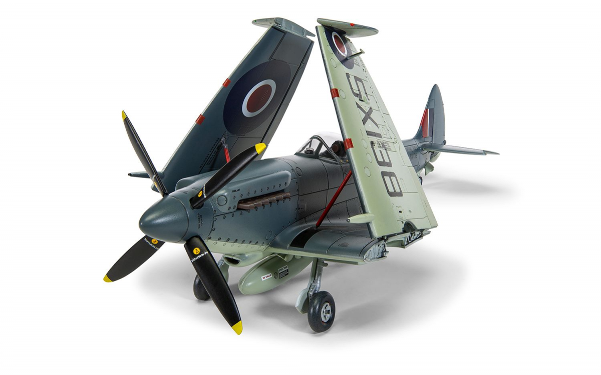 Airfix 06102A Supermarine Seafire F.XVII 1/48 – imagen 6