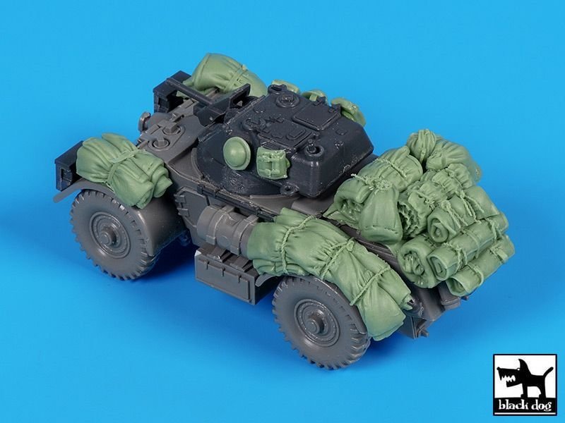 Ensemble d'accessoires Black Dog T72124 Staghound pour RPM 1/72