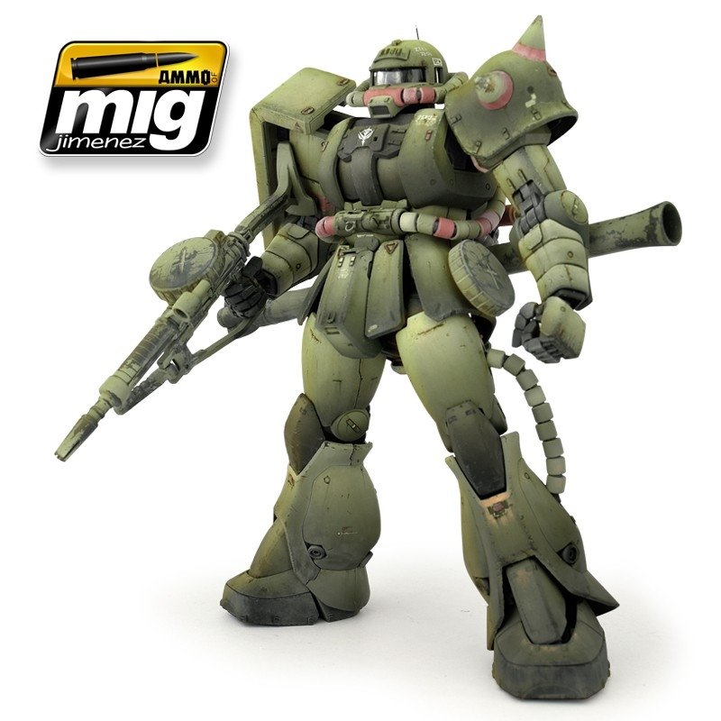 AMMO of Mig Jimenez 7149 GREEN MECHAS COLORS 6x17ml – imagen 3