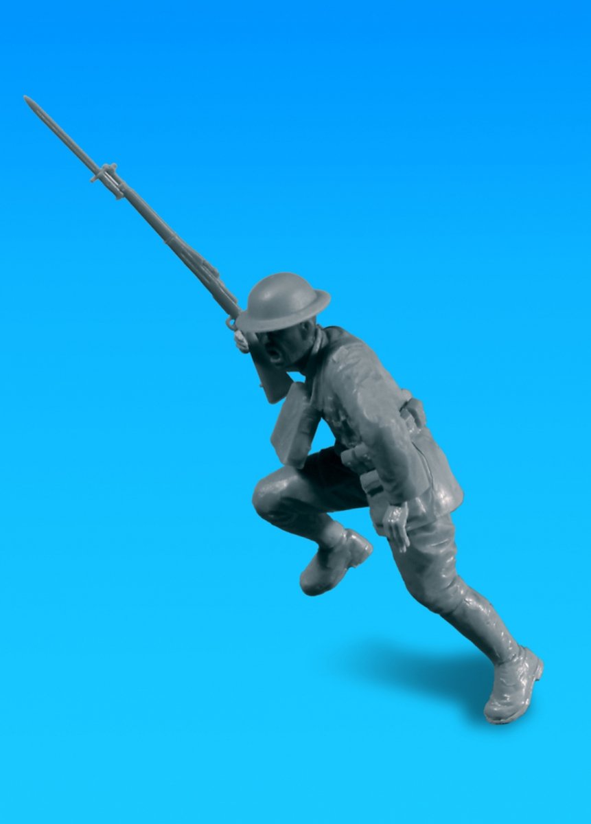 ICM 35693 US Infantry (1918) (4 figures) 1/35 – immagine 3