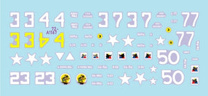 Star Decals 72-A1167 US 6th Armored Division 1. The Super-Sixth in Europe 1944-45. Sherman Mix 1/72 – immagine 3