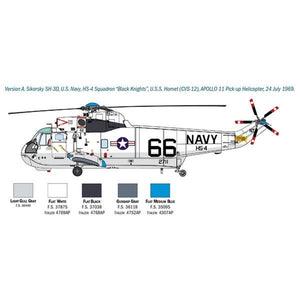Italeri 1433 SH-3D Sea King Moon Landing 50th Anniv. 1/72 – Bild 4