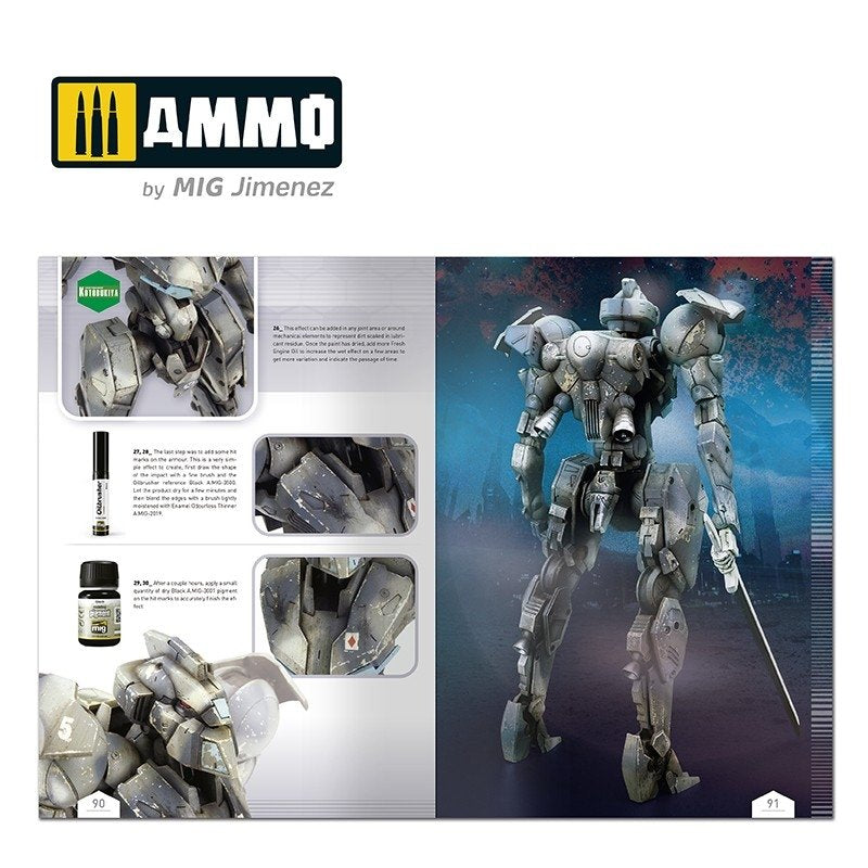 AMMO by Mig Jimenez 6113 How to KOTOBUKIYA Models (English) – zdjęcie 2