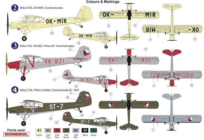 AZ Model AZ7637 Mraz K-65/C-5 &amp;quot;Cáp&amp;quot; &amp;quot;In Czechoslovak Service&amp;quot; 1/72 – Bild 2
