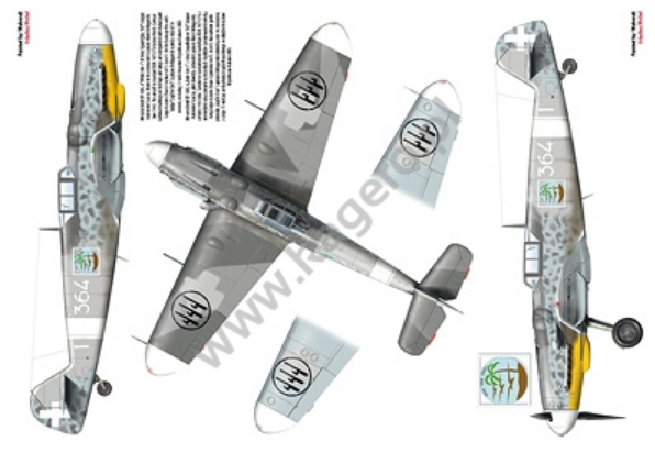 Kagero 7063 Messerschmitt Bf 109 G EN/PL – immagine 2