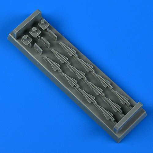 Quickboost QB49007 Buccaneer S.2C : retirer les carénages avant le vol pour Airfix 1/48