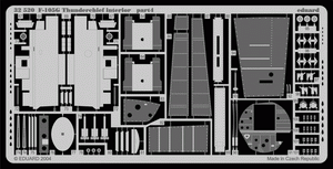 Intérieur du F-105G Eduard 32520 au 1/32 TRUMPETER