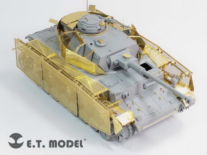 ET Model E35-091 WWII German Pz.Kpfw.IV Ausf.J Schurzen(Late version) (For DRAGON Smart Kit) (1/35) – image 5