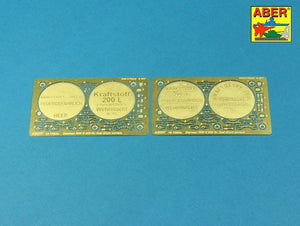 Aber 16158A German WW II 20L Jerry Can closings &amp;amp; 200L fuel drum covers (choice A) 1/16 – Bild 4