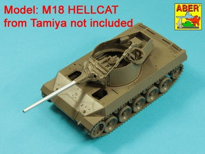 Canon Aber 35L-325 de 76 mm pour fusil d&amp;#39;assaut M18 Helcat, échelle 1/35 – image 7