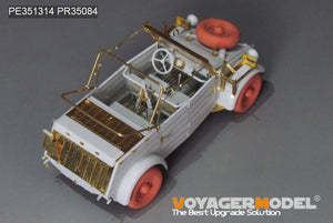 Voyager Model PE351314 WWII German Kubelwagen Type 82 Africa Troop Version Upgrade Set For MENG VS-015 1/35 – imagen 4