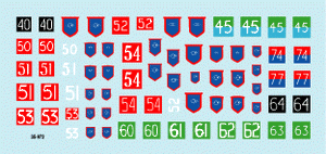 Star Decals 35-972 British Guards Armoured Division 1/35 – immagine 2