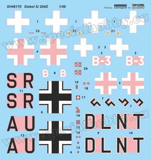 Special Hobby 48170 Siebel Si 204D « Avion de transport et d&amp;#39;entraînement allemand » 1/48 – image 2