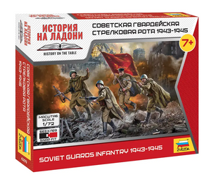 Zvezda 6293 Soviet Guards Infantry 1943-1945 1/72