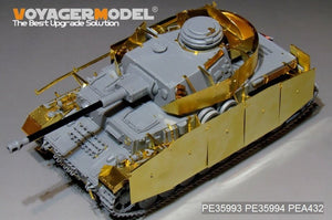 Maquette Voyager PE35993, char allemand Pz.Kpfw.IV Ausf.G (production tardive), base pour Border 35001, échelle 1/35 – image 21