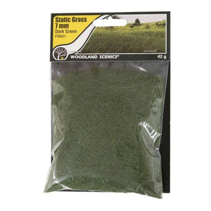 Woodland Scenics WFS621 Herbe statique 7 mm vert foncé