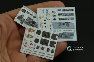 Quinta Studio QD48238 Su-24M 3D-Printed &amp;amp; coloured Interior on decal paper ( Trumpeter ) 1/48 – Bild 10