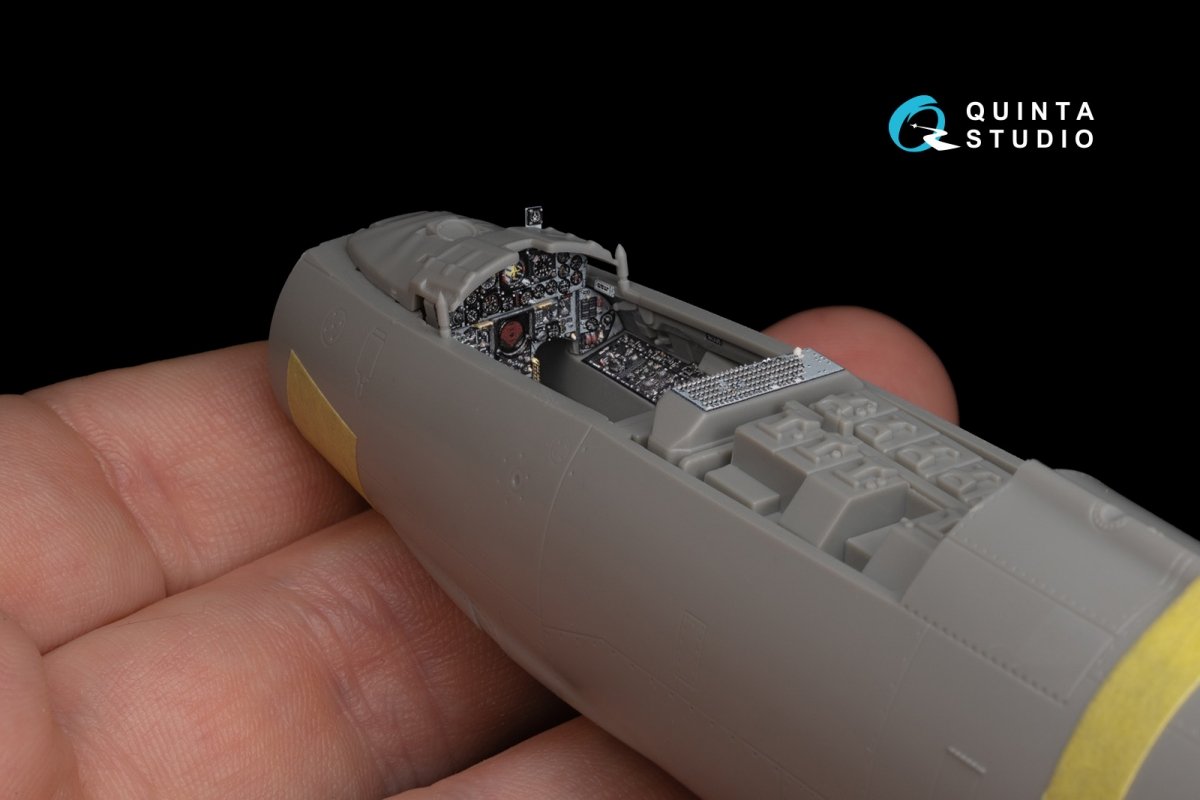 Quinta Studio QD48225 CF-104 Early 3D-Printed &amp;amp; coloured Interior on decal paper ( Kinetic ) 1/48 – immagine 7
