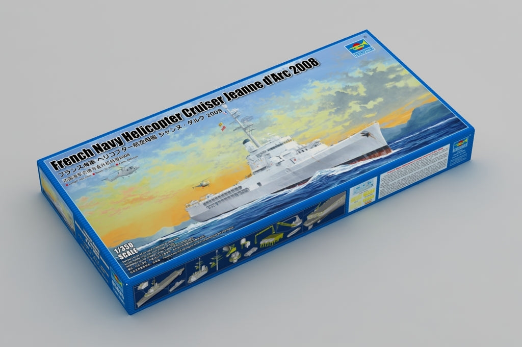 Trumpeter 05635 French Navy Helicopter Cruiser Jeanne dArc 2008 1/350 – immagine 2