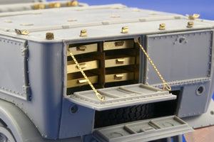 Eduard 36066 Sd. Kfz.7 Zugkraftwagen 8t tool boxes 1/35 Trumpeter – imagen 3