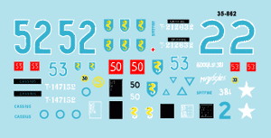 Star Decals 35-862 27th Armoured Brigade #3 1/35 – Bild 2