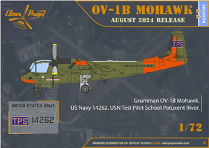 Clear Prop! CP72038 OV-1B Mohawk &amp;quot;Pilot School&amp;quot; ADVANCED KIT 1/72 – imagen 6