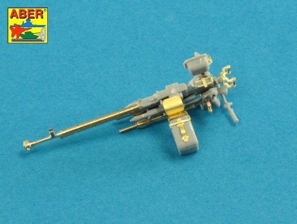 Aber 35L-118 Barrel for Russian 12,7mm heavy machine gun DShK, after WWII version (T-54/55; BTR-60APC) 1/35 – imagen 7