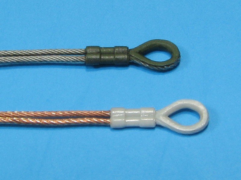 Eureka XXL ER-3546 Towing cable for Mark IV for WWII British Tanks and SPGs 1/35 – zdjęcie 4