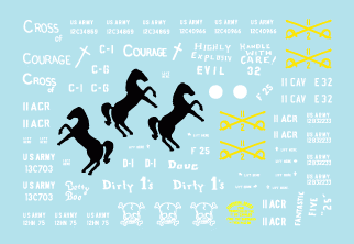 Star Decals 35-933 11th Cavalry in Vietnam and Cambodia 1 1/35 – immagine 2