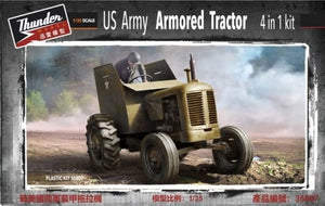 Tracteur blindé de l&amp;#39;armée américaine Thunder Model 35007, kit 4 en 1, échelle 1/35