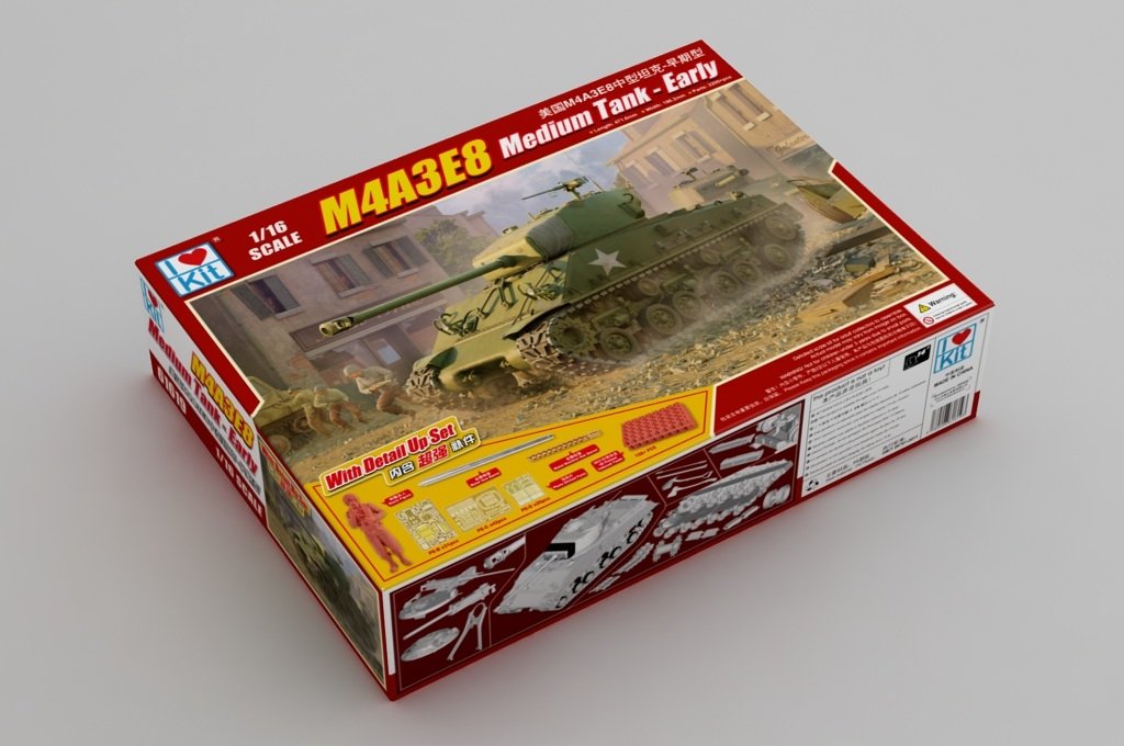 I Love Kit 61619 M4A3E8 Medium Tank - Early 1/16 – immagine 2