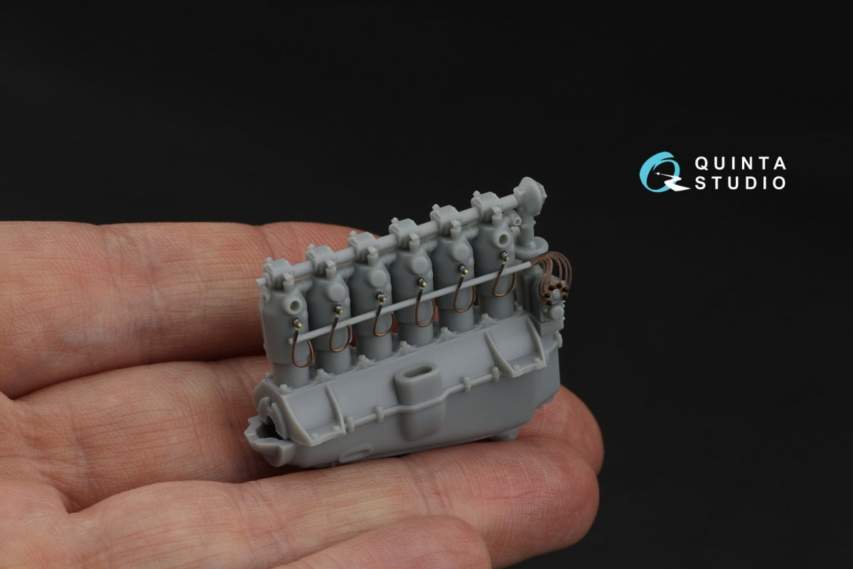 Quinta Studio QP32022 DAIMLER-MERCEDES D.III Electrical wiring, for Roland C.II, Albatros D.I-V, Pfalz D.III/D.XII, Junkers D.1 etc (Wingnut Wings, Roden) 1/32 – imagen 9