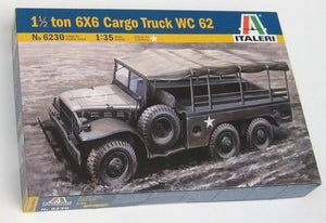 Italeri 6230 1/2 ton 6x6 Cargo Truck WC62 1/35
