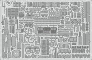 Eduard 53280 Tirpitz partie 2 TRUMPETER 1/350
