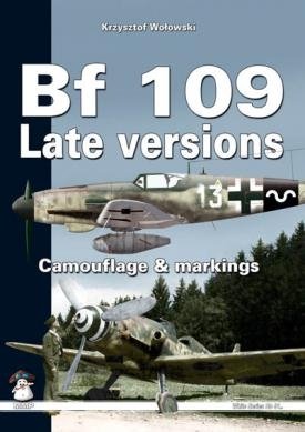 MMP Books 21139 Série Blanche : BF 109 VERSIONS RÉCENTES Camouflage et marquages ​​EN