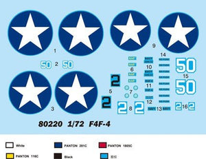 Hobby Boss 80220 F4F-4 Wildcat 1/72 – image 3