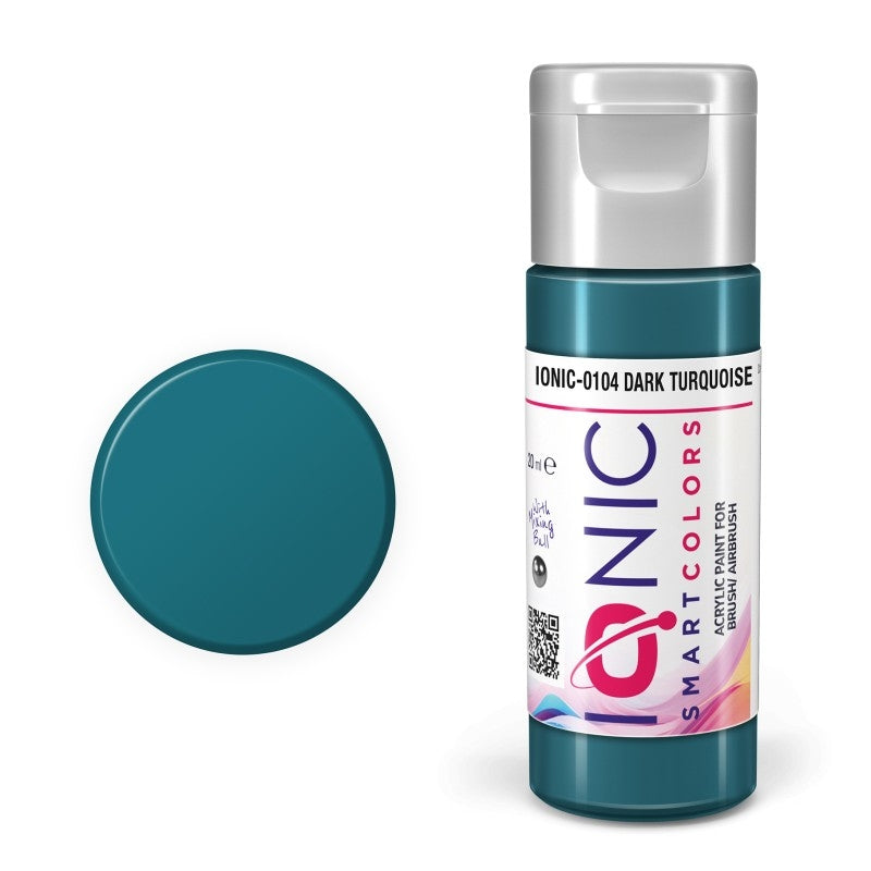AMMO of Mig Jimenez IONIC-0104 IONIC Dark Turquoise 20ml