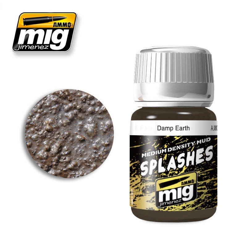 AMMO of Mig Jimenez 1754 SPLASHES DAMP EARTH 35ml