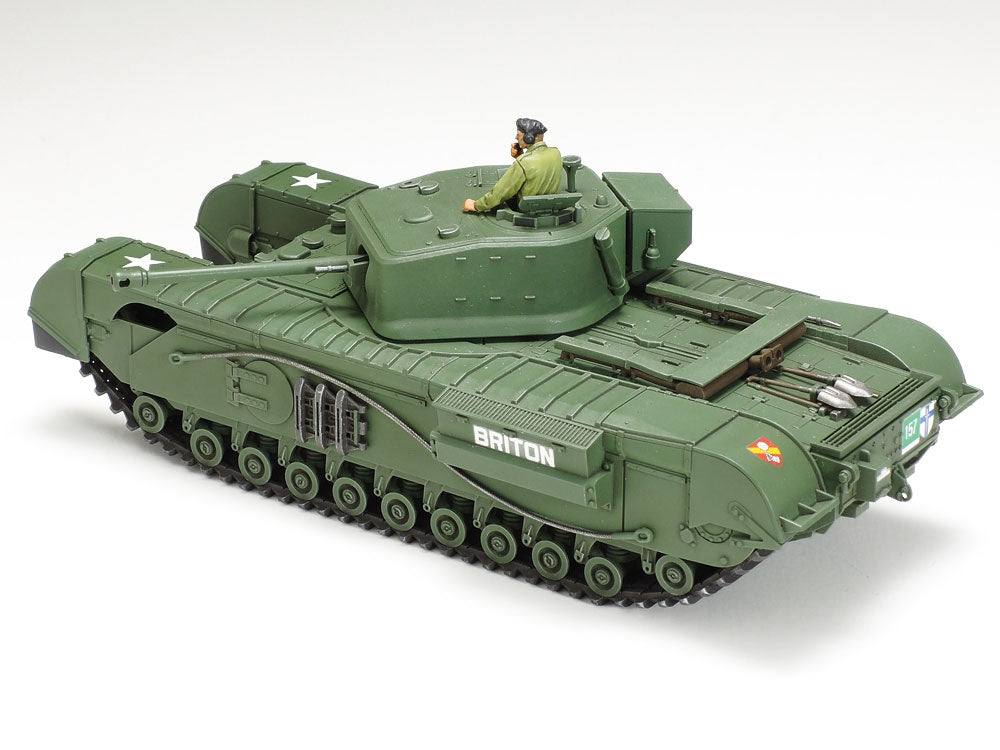Tamiya 32594 British Tank Churchill Mk. VII Crocodile 1/48 – immagine 3