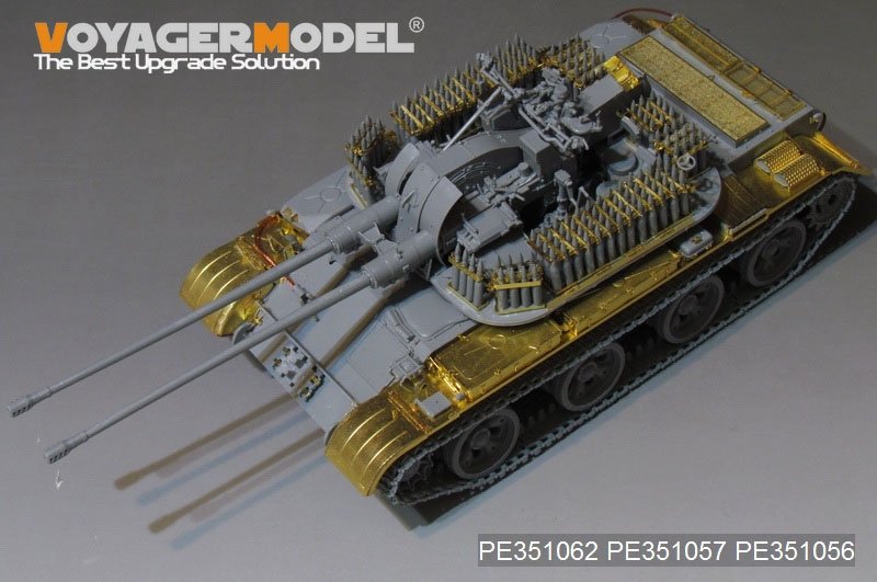 Voyager Model PE351062 Soviet ZSU-57-2 SPAAG Turret Interior Upgrade Set for Takom 1/35 – zdjęcie 3