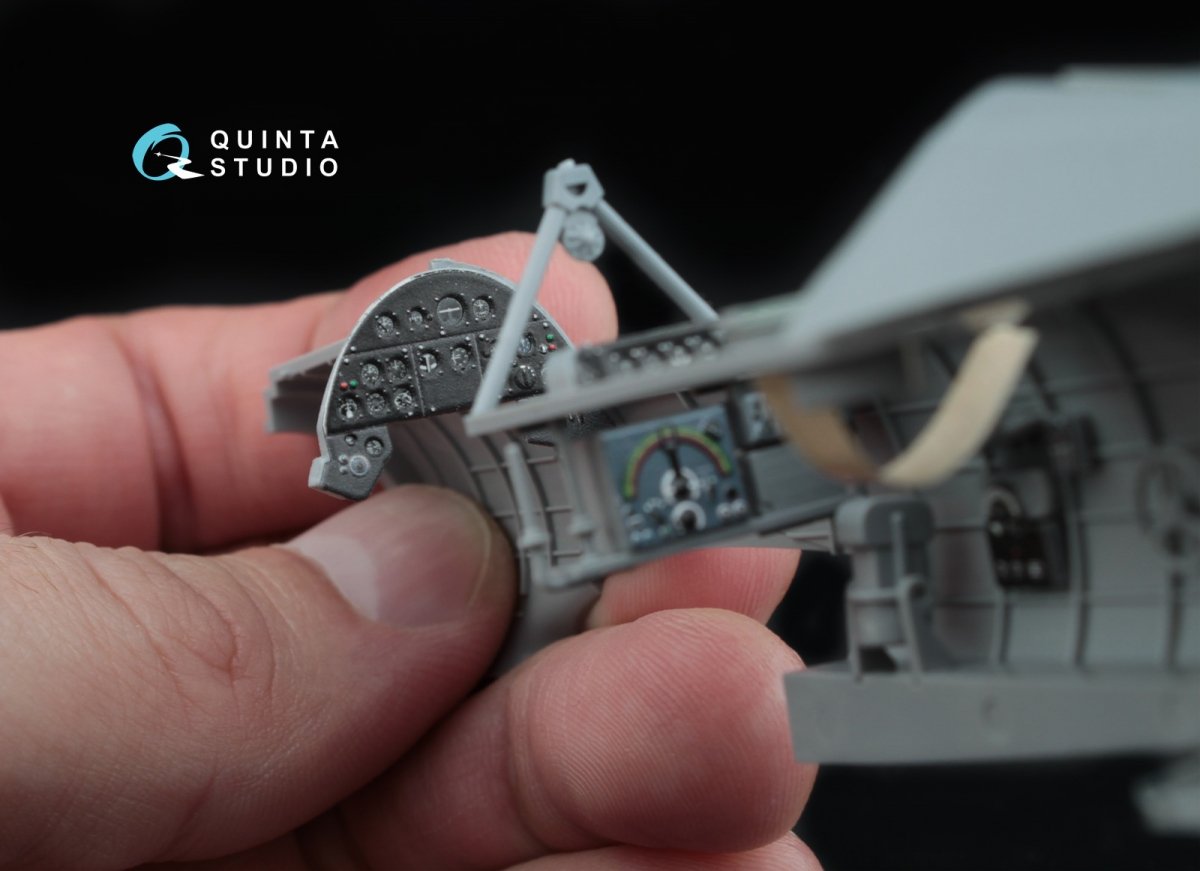 Quinta Studio QD48017 Su-2 3D-Printed &amp;amp; coloured Interior on decal paper (for Zvezda kits) 1/48 – imagen 6
