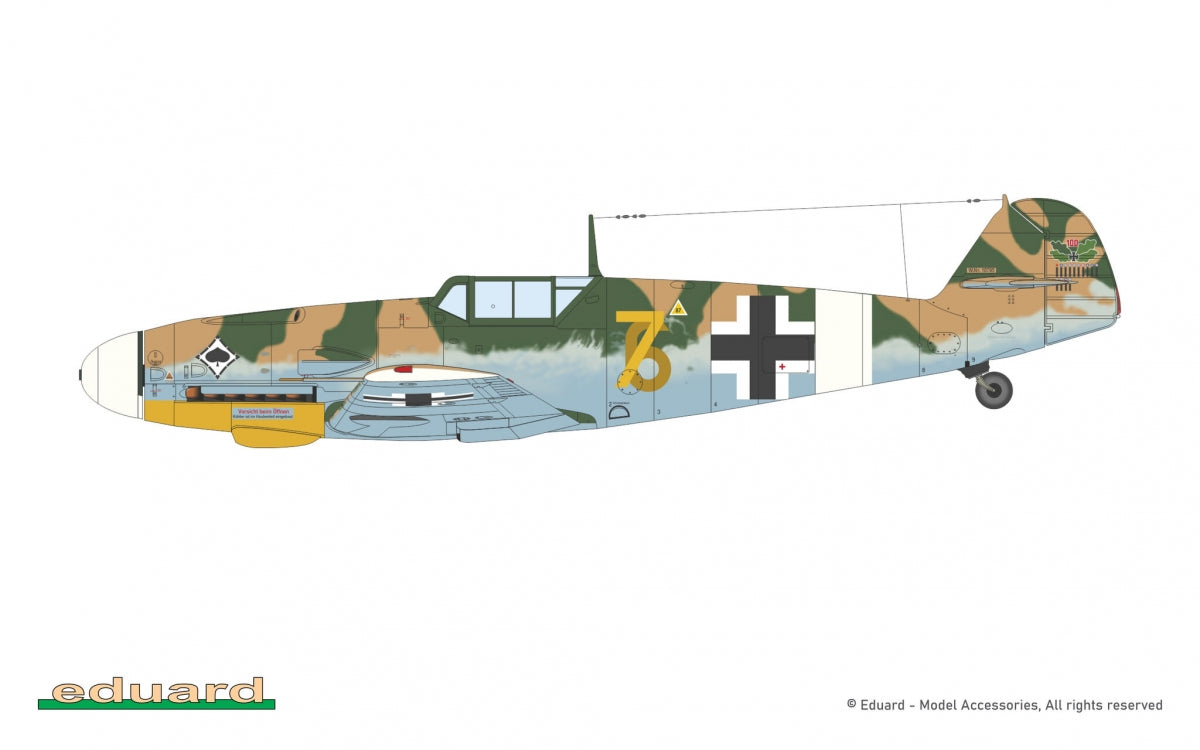 Eduard 84203 Bf 109G-4 - The Weekend Edition 1/48 – Bild 5