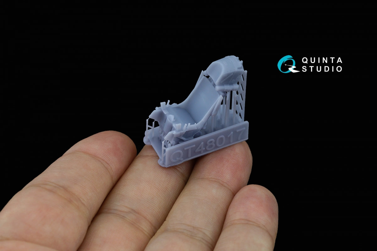 Quinta Studio QR+48062 K-36DM Series2 (late) ejection seat (for MiG-29, MiG-31, Su-27, Su-33, Su-34 aircraft since 2008) (All kits) 1/48 – imagen 5
