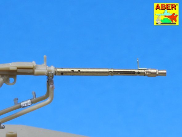Aber 35L-098 Ensemble de 2 canons pour mitrailleuse de char allemande MG 34 avec Panzermantel (1/35) – image 4