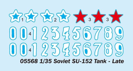 Trumpeter 05568 Soviet SU-152 Late 1/35 – image 4